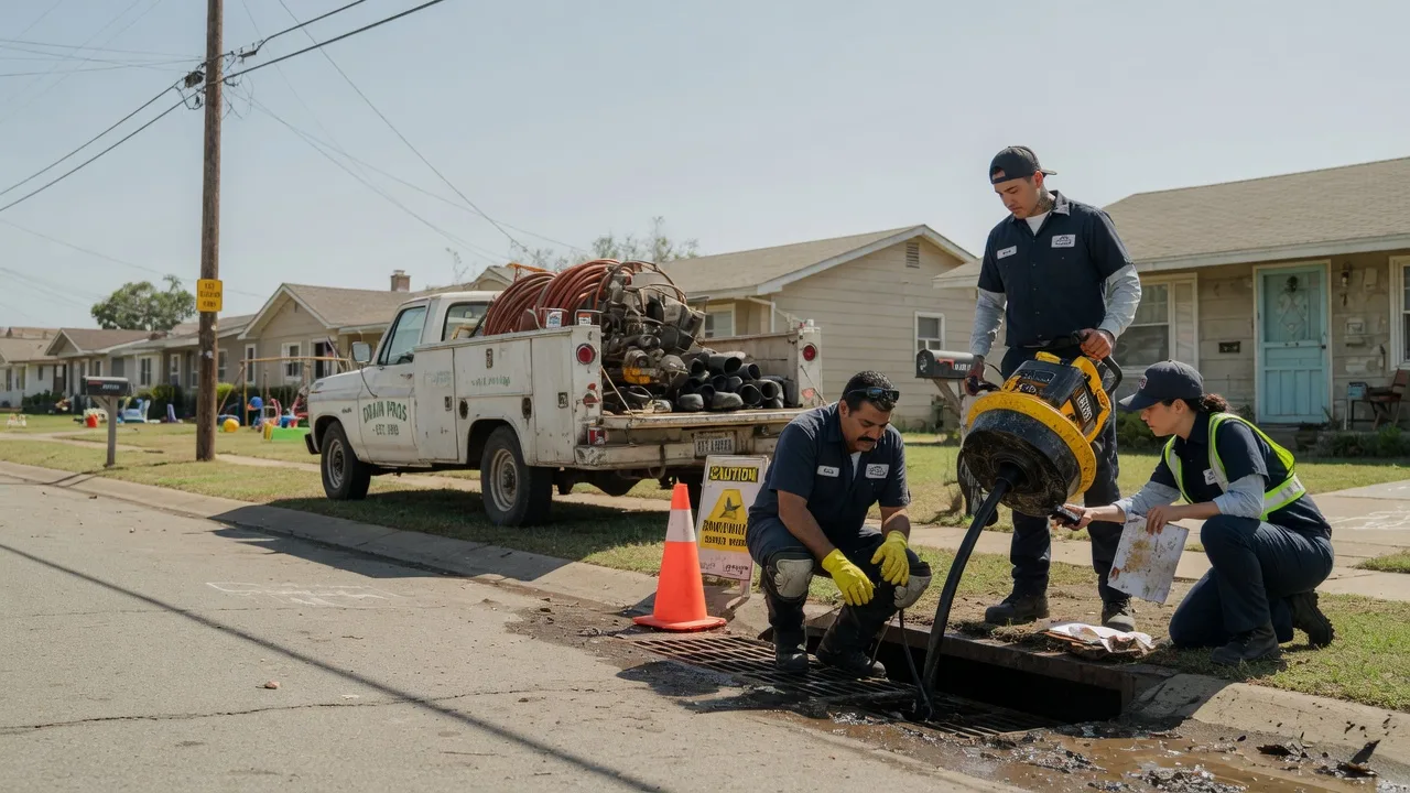 Drain Cleaning in Hustle, VA near me